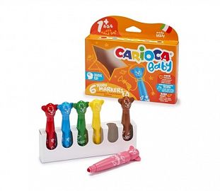 MARCADOR ESCOLAR CARIOCA BABY TEDDY CJ X6